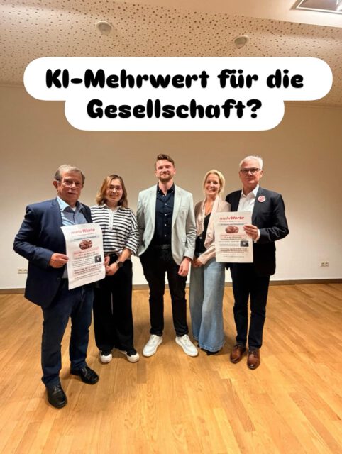 🤖 KI in der Wirtschaft – aber welcher Mehrwert entsteht für uns alle?

Künstliche Intelligenz verändert unsere Arbeitswelt, unsere Kommunikation und unsere Gesellschaft. Doch neben den vielen Chancen stellen sich auch wichtige Fragen: Wie gehen wir verantwortungsvoll mit KI um? Wem nützt sie – und wo liegen die Risiken?

🎙️ Prof. Dr.-Ing. Frederik Möller von der Technischen Universität Braunschweig gibt Impulse zu einem Thema, das uns alle betrifft.

Bei mehrWerte geht es nicht nur um Technologie, sondern um den offenen Austausch unterschiedlicher Perspektiven und die gemeinsame Frage:

💬 Wie schaffen wir echten Mehrwert für die Gesellschaft?

Denn Fortschritt ist mehr als das technisch Machbare. Entscheidend ist, was er für uns Menschen bewirkt.

#mehrWerte #Werne #FrederikMöller #KünstlicheIntelligenz #KI Digitalisierung Gesellschaft Dialog ZukunftGestalten